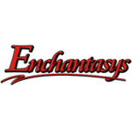 Enchantasys logo in red and black on a white background