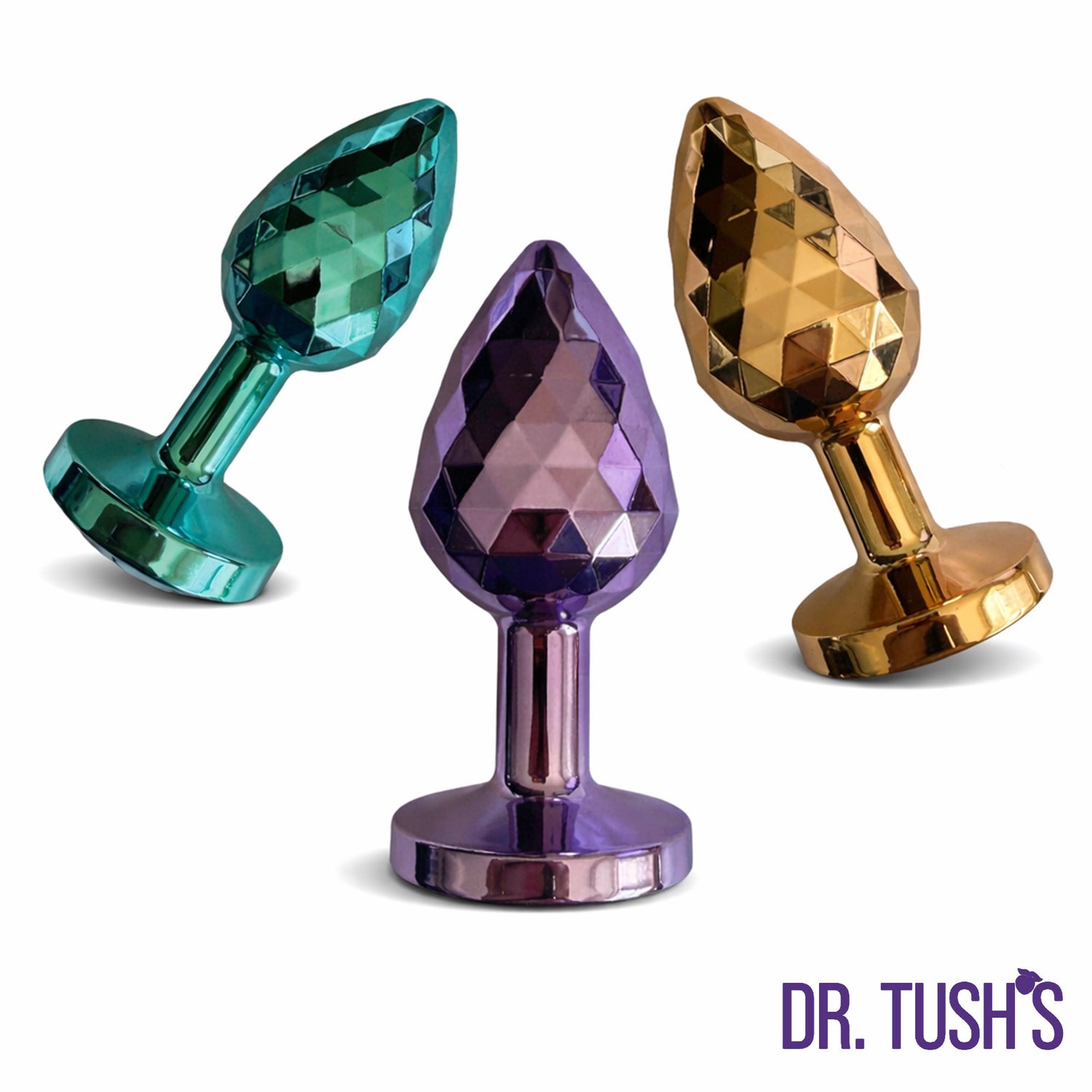 Dr. Tush’s Dragon Pearls – Progressive Metal Anal Plug Set (Small • Medium • Large)