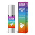 Dr. Tush's After Butt Play product with rainbow packaging on a transparent background