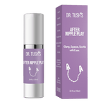 Dr. Tush's After Nipple Play product and packaging on a transparent background